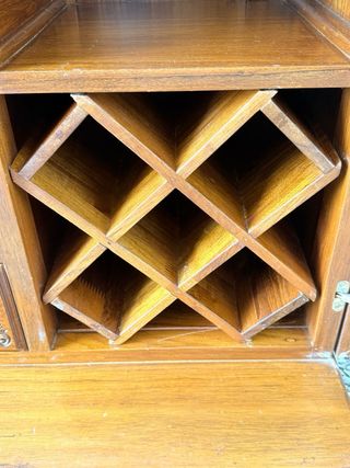 Mueble Bar Madera Teca Maciza