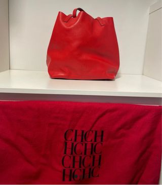 Bolso Carolina Herrera Rojo