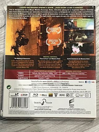 Ghost in the Shell 2: Innocence Blu-ray + DVD