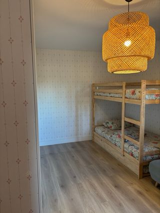 Lámpara techo bambú SINNERLIG Ikea