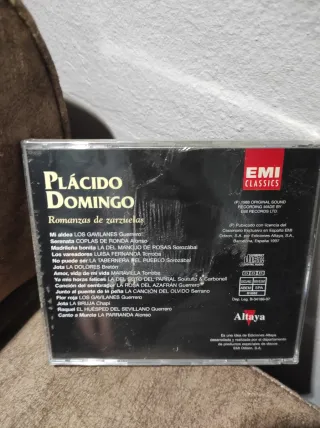 3 CDs Música Clásica: Plácido Domingo, Corelli, Ca