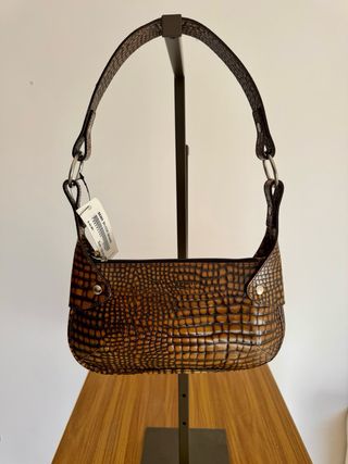 Borsa Nannini effetto coccodrillo