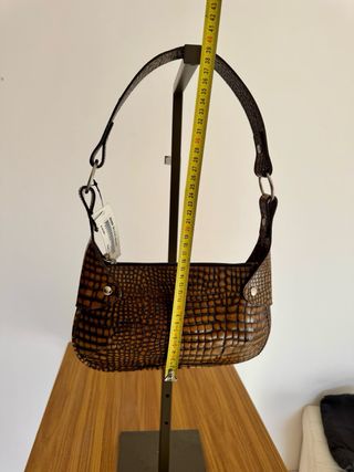 Borsa Nannini effetto coccodrillo