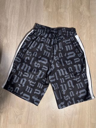 Palm Angels Pantaloncini Uomo Nero/Grigio