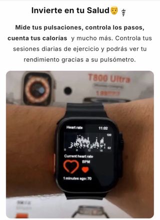 Reloj Apple Watch Ultra Pro Naranja