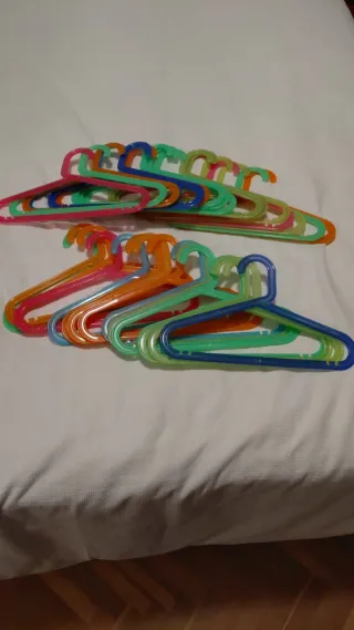 50 Perchas Ikea Niños Multicolor