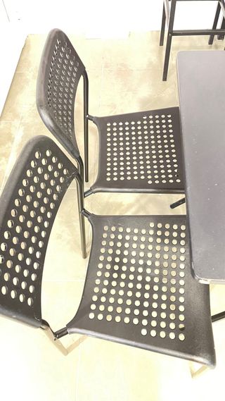 Mesa plegable y 4 Sillas cocina