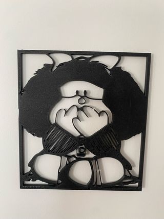 Mafalda 3D wall art