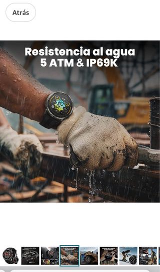 Kospet Tank T4C Reloj GPS AMOLED •PRECINTADO•