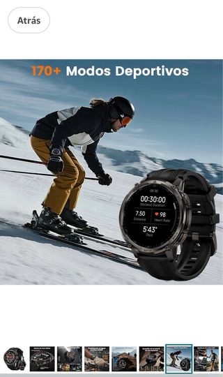 Kospet Tank T4C Reloj GPS AMOLED •PRECINTADO•