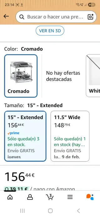 Organizador de Almacenamiento Multiusos de Acero