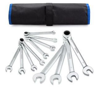 Juego 12 llaves fijas con carraca