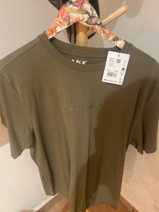 Camiseta Helly Hansen Verde Talla L