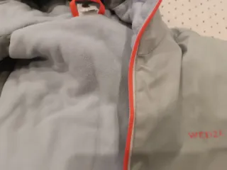 Chaqueta esquí niña Decathlon gris 8 años