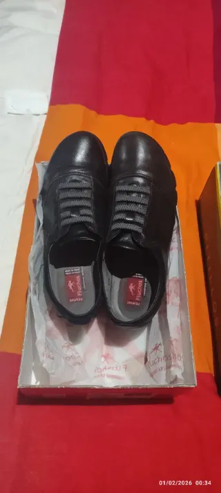 Zapatos Fluchos mujer Negro