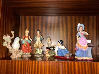 Figuras decorativas de porcelana