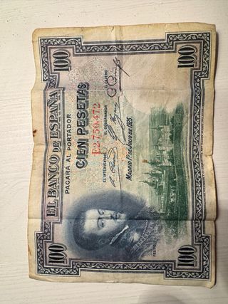 Billetes 100 Pesetas Banco de España (2)