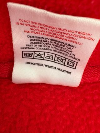 Sudadera Osasuna Niño 5-6 años. 116cm