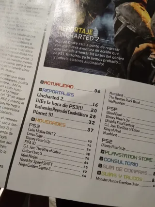 Revista Playmania Nº 129 Uncharted 2 PS3