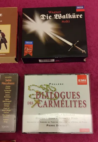 7 CDs Música Clásica Ópera Variada