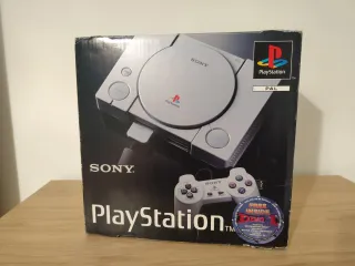 Playstation 1 SCPH-1002 Cinza
