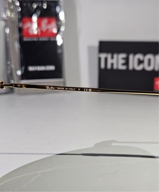 Occhiali Ray Ban Round Metal Oro Nero