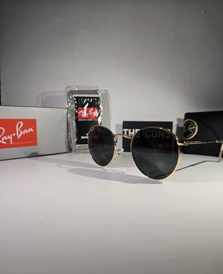 Occhiali Ray Ban Round Metal Oro Nero