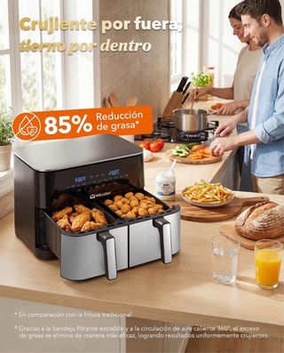 Air fryer 11L doble cesta. PRECINTADA