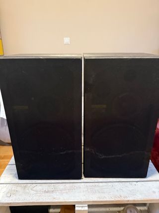 Pareja Altavoces ECW-700 Negro