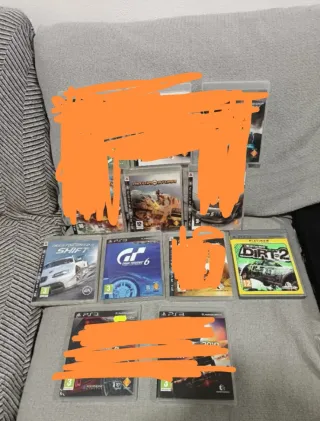 Lote 4 giochi PS3 Corse