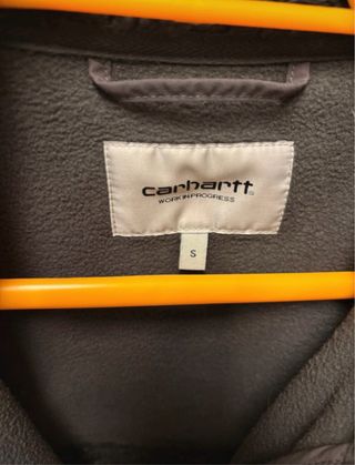 Chaqueta sherpa Carhartt gris