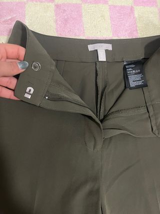 Pantalones verde militar oliva caqui