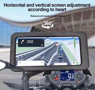 Soporte móvil moto espejo retrovisor