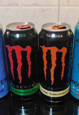 Lattine Vuote Monster Energy Reserve