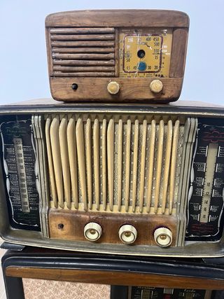 Lote 3 radios antiguas años 40/50