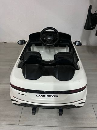 Coche eléctrico infantil Range Rover Blanco