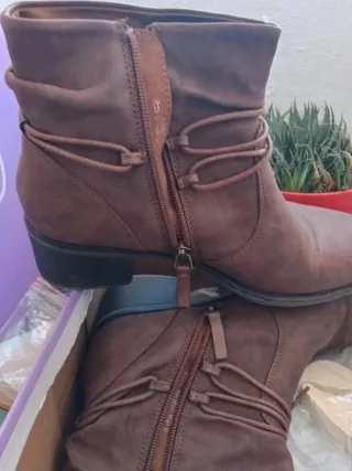 Botines marrones