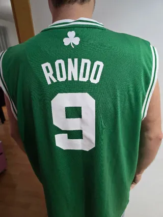 Camiseta Adidas Celtics #9 Verde talla Xl
