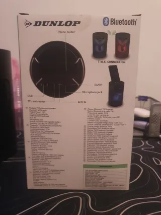 Altavoz Portátil Bluetooth Dunlop 15W