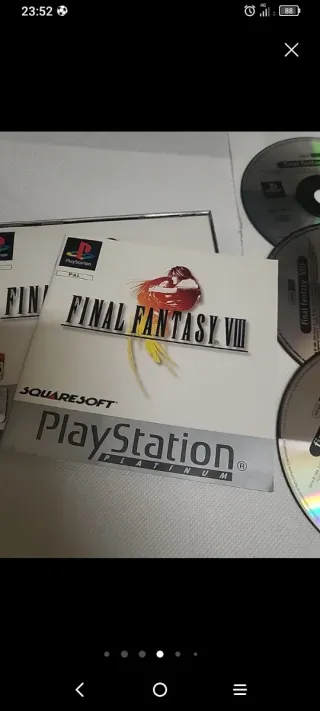 Final Fantasy VIII PlayStation 1 RPG impeccabile
