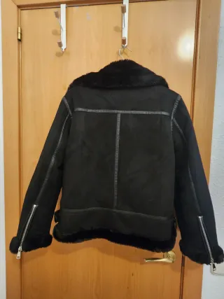 Cazadora doble faz Tintoretto Negra