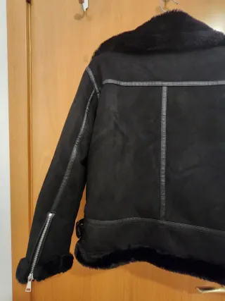 Cazadora doble faz Tintoretto Negra