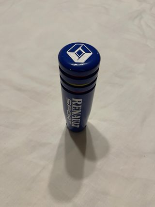 Pomo Palanca Cambio Renault Sport Azul