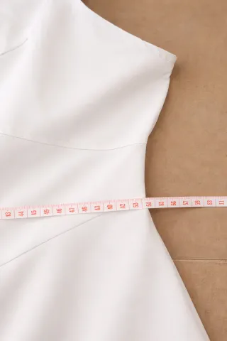 Vestido blanco de fiesta