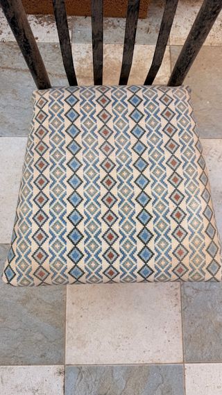 Conjunto terraza de forja maciza, 2mesas y 6 silla