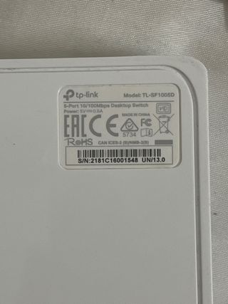 Switch TP-Link 5 Puertos