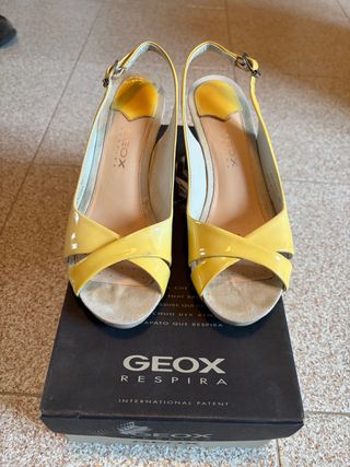 Scarpe Geox donna gialle