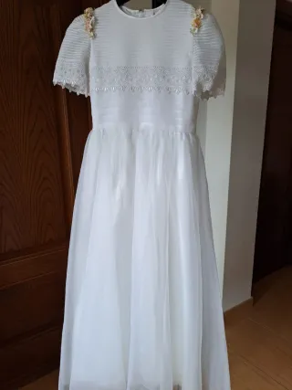Vestido de Comunión Blanco 10 , 11 años
