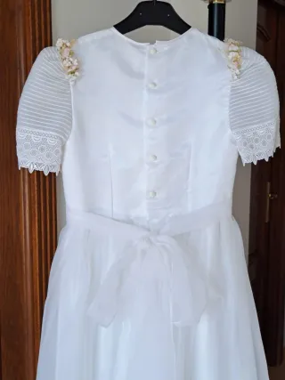 Vestido de Comunión Blanco 10 , 11 años
