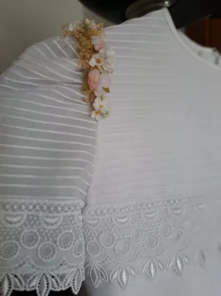 Vestido de Comunión Blanco 10 , 11 años